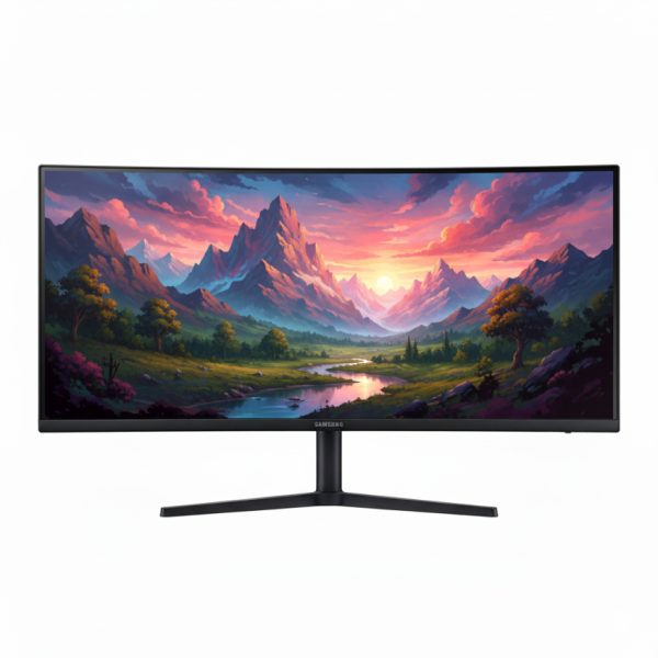 مانیتور خمیده سامسونگ مدل LC27R500FH سایز 27 اینچ