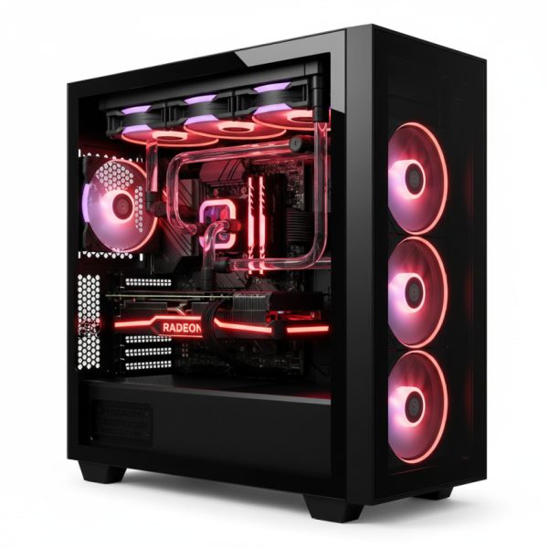 کیس معماری و گیم rx5700xt